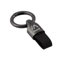 Correa de Cuero con Llavero de Cabeza de Aleación de Metal para Etiquetas Inteligentes WisMesh para Meshtastic Lora Tracker con Lazo para Cordón de