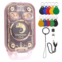 Lecteur de Carte RFID Chameleon V3.0 Émulateur de Carte Intelligente + 5XUID/CUID Porte-Clés Copieur D'Étiquette IC Tag NFC Lecteur Écrivain