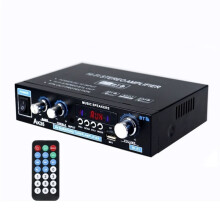 AK35 Digitale Versterker voor Thuisgebruik,  5.0 Stereo MP3-Speler, 2.0-Kanaals HiFi-Geluidsversterker voor Thuis, Autoluidsprekers,