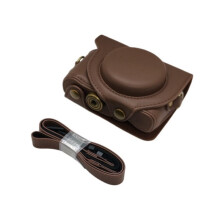 HX50 Cover Retro PU Leather Camera Bag Case for  Cyber-Shot DSC-HX50 HX50V HX60 HX30 Full Body Protective C