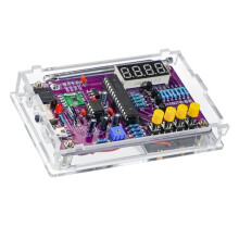 Elektronik-Bausatz für ein FM-Radio (87-108 MHz, Einstellbare Frequenz, Digitalanzeige) - Lötprojekt zum Üben - Löten mit RDA5807S