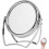 Small Silver Tabletop Makeup Mirror 1