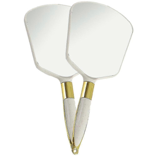 Handheld Mirror with Handle for Vanity, Makeup, Home, Salon & Travel