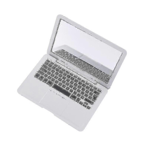 Mini e grazioso specchietto cosmetico portatile per donne, ideale per laptop e notebook.