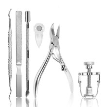 Ensemble de 5 coupe-ongles robustes pour ongles épais et incarnés, outil de pédicure à lame large