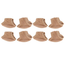 pares de calcetines hidratantes para talones, previenen los talones agrietados, calcetines de gel sin dedos para el cuidado de los pies y la piel.