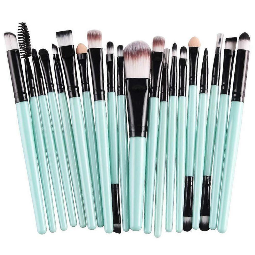 Professional Synthetic Face & Eyeliner Brush Set, Non-Irritating, Flat & Angled Concealer Brushes
