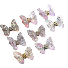 Nail Art Butterfly Rhinestone Decorations for Manicure Design