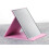 Pink Foldable Leather Makeup Mirror, Portable Vanity Mirror 1