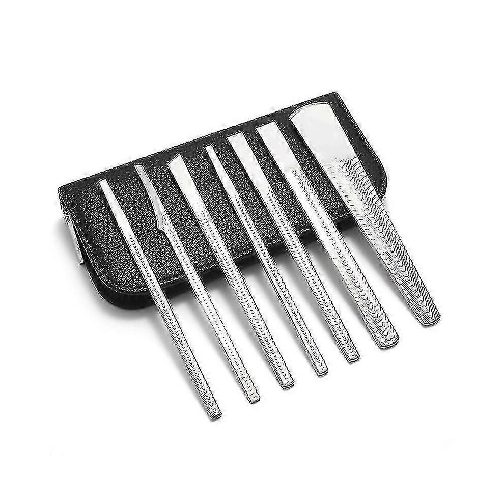Professional Pedicure Knife Kit, 7-Piece Stainless Steel Callus Remover Blades