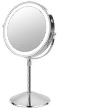Miroir de maquillage lumineux grossissant x10, 3 couleurs d'éclairage réglables