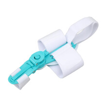 Corrector de juanetes ajustable, férula ortopédica para enderezamiento de dedos, soporte diurno y nocturno, color verde.