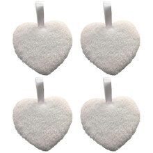 Houppette en velours, peluche ultra douce, prise en main confortable, facile à nettoyer, base en polypropylène non tissé