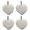 Velvet Powder Puff, Super Soft Plush, Comfortable Hold, Easy Clean, Non-Woven PP Base 1