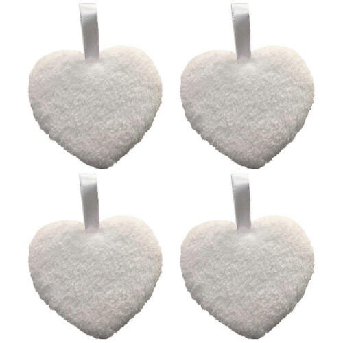 Velvet Powder Puff, Super Soft Plush, Comfortable Hold, Easy Clean, Non-Woven PP Base