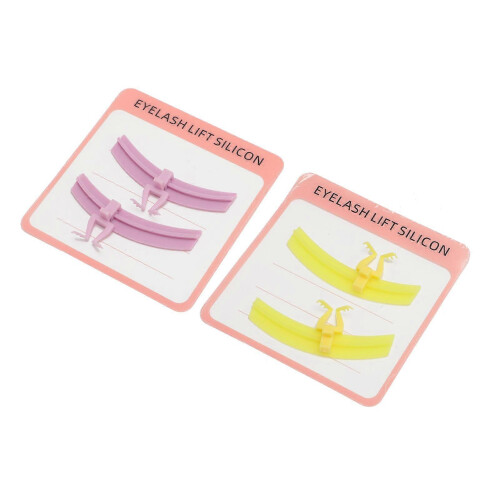 Eyelash Extension Separator Reusable Washable Silicone Lash Lift Tool for Salon - 2 Pair