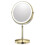 Gold Tri-Light 8" Vanity Mirror with USB & 10x Magnification 1