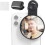Phone Camera Mirror Clip, Universal Selfie Mirror for Smartphone, Compact Clip-On 1