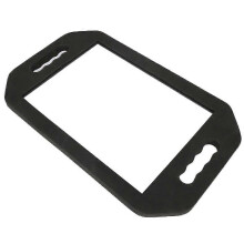 Portable Black EVA Frame Desktop Makeup Mirror, Drop Resistant