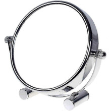 Miroir de maquillage compact grossissant x5, miroir cosmétique sur pied de 12,7 cm