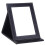 1 Foldable Portable Makeup Mirror, Travel Desktop Mirror with Stand, Compact PU Leather 1