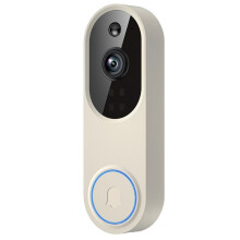 Draadloze Wifi-Videodeurbelcamera met TweewegsAudio, AI-Bewegingsdetectie, Nachtzicht en Cloudopslag