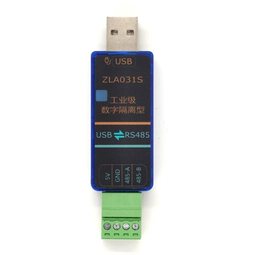 Module de Communication Industrielle Convertisseur D'Isolation USB Vers RS485 ZLA031S