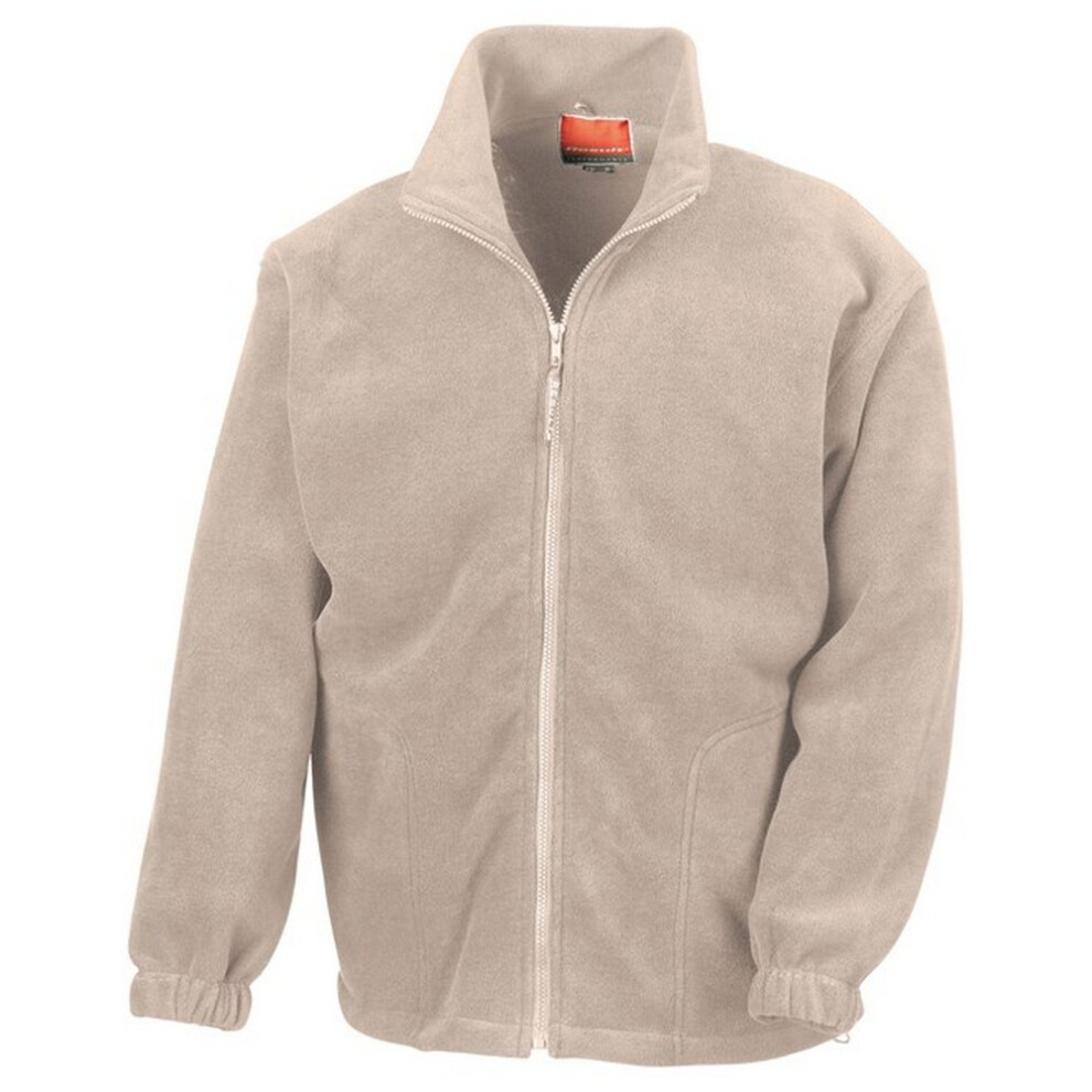 Result (S, Natural) Unisex Adult Polartherm Fleece Jacket Multicoloured