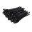 Black Disposable Eyebrow Brush 9.7x0.6cm, 50Pcs Bulk Professional Makeup Eyelash & Gloss Applicator 1