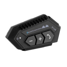 BT-12B Motorcycle Helmet Headset,30m Interphone,for ATV Dirt Bike Motorcycle Riders,Equipped with Waterproof
