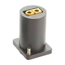 D Type XT60 Male to Female Convertor XT60 Wireless XLR Chassis Panel Mount Adapter for RC FPV Toy Car Drone Battery