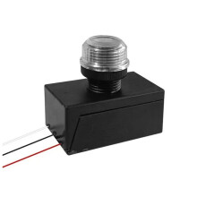 Photocell Sensor Dusk to Dawn Light Sensor AC100V-250V Photoelectric Sensor Automatic Off Lighting Controller