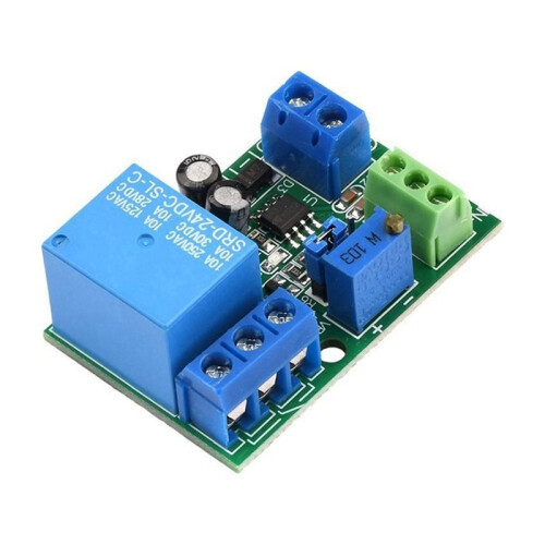 1CH  Voltage Comparator Module 24V Relay Board 1 Channel for Automotive Circuit Modification Circuit