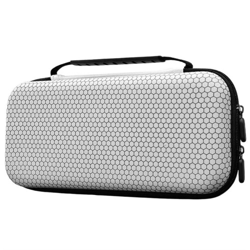 Protable Storage Bag for   2 Host Shockproof EVA Hard Shell Case for  2 Travel Carrying Case White