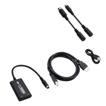 -Compatible Converter RGBS HD Video Adapter 16/9 4/3 Console Game Accessories for MD1 MD2 SNK