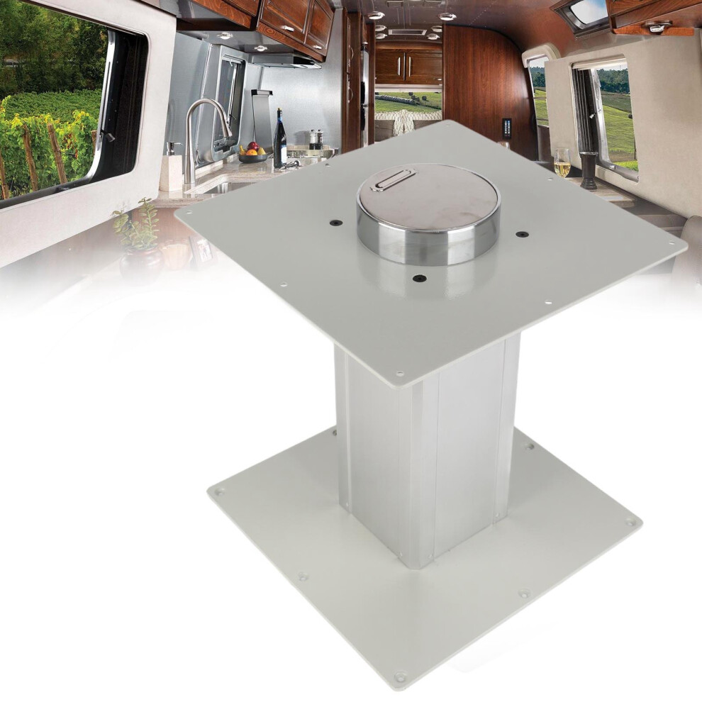 Adjustable Telescopic Table Pedestal Aluminium 7293282055803