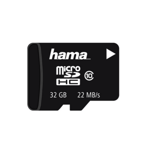 Hama Hama 32GB microSDHC Memory Card with SD Adapter 2