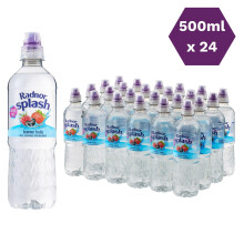 Radnor Splash Flavoured Water Sugar Free 500ml  Pack of 24 Summer Frui