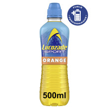 Lucozade Sport Body Fuel Orange 12x500ml Isotonic sports drink with E
