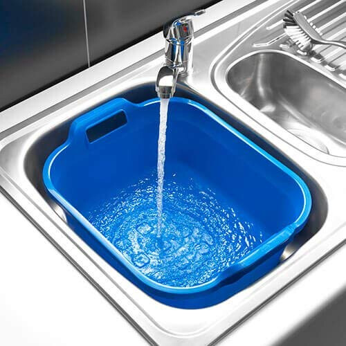Addis Addis 517951 Large Rectangular 10 Litre Washing Up Bowl with Handles C
