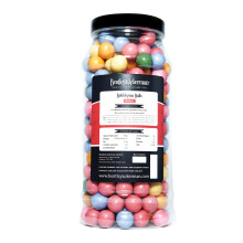 Bubblegum Balls 600g Original Gumballs Retro Sweets in a Gift Jar By