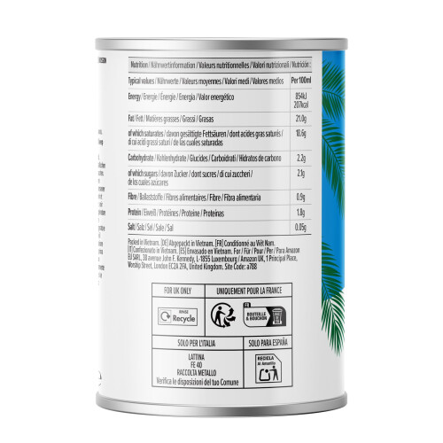 by Amazon Coconut Milk, 400 ml 1