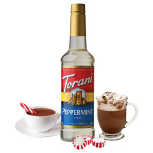 Torani Coffee Syrup – Peppermint Flavour 4 x 750ml – Cane Sugar Drink