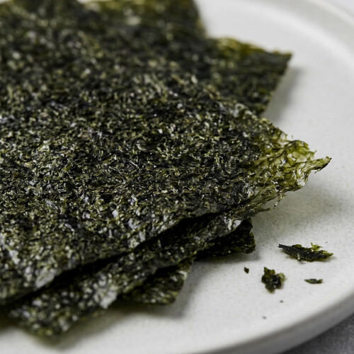 Emma Basic Seaweed Sushi Nori  40 Full Roasted Seaweed Sheets  Young H