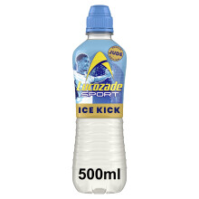 Lucozade Sport Ice Kick Jude Bellingham Edition 500ml Pack of 12 Isoto
