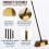 BH  Soft Bristle Broom with 12M Long Metal Handle  Indoor Sweeping Bru 1