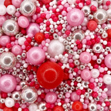 A Pinch Of Pearls Mix Twinkle Cupid Cake Topper Sprinkles 30g Edib