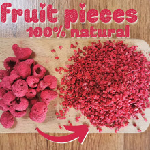 Freeze Dried Raspberry Pieces Pure Premium Dried Raspberries Real Fo