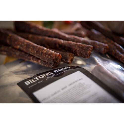 Biltong Boss Chilli Garlic Droewors Authentic Traditional Recipe Ready