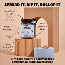 SUNFLY Sweet Salty Sunflower Seed Butter – Palm Oil Free Peanut Butte